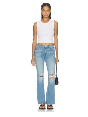 NWOT- MOTHER The Weekender Fray Jeans Chaos Is Calling Size 25